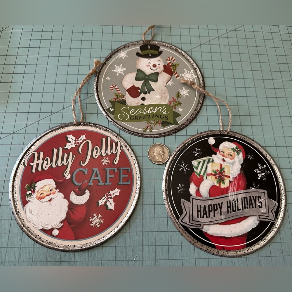 Retro Oversized Ornaments